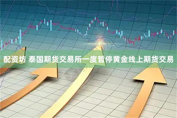 配资坊 泰国期货交易所一度暂停黄金线上期货交易